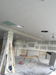 Akustik Gelochte Decke