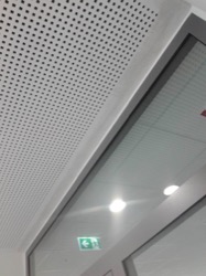 Akustik Gelochte Decke